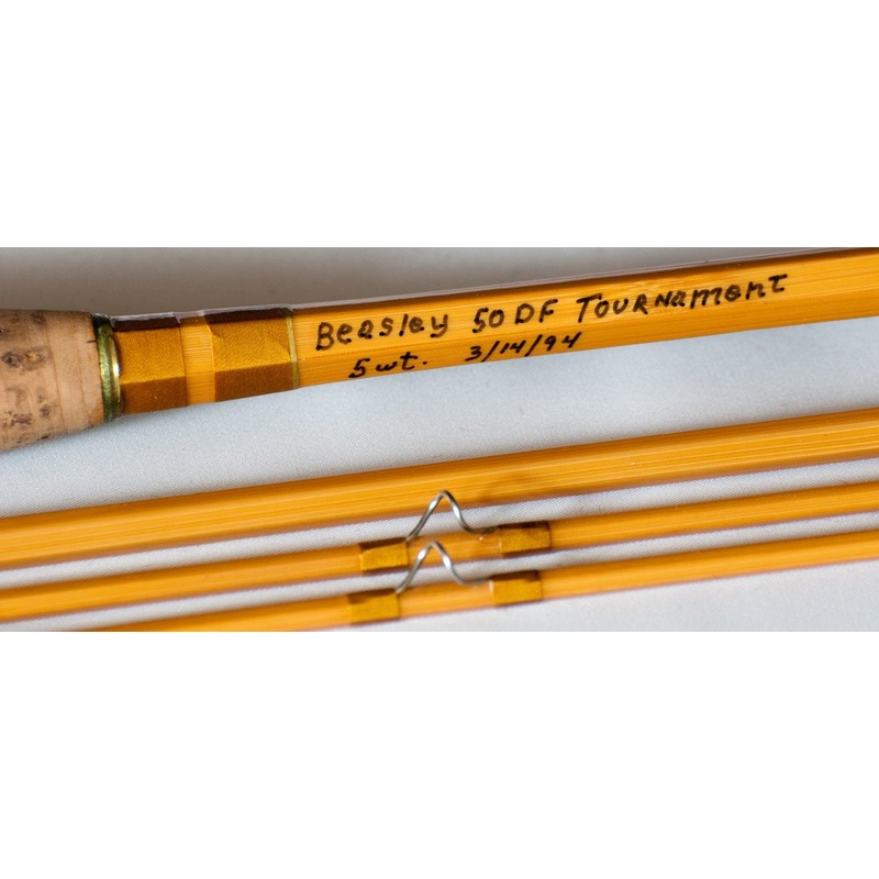 Beasley, Jim – Leonard 50DF 8’0 3/2 5wt Bamboo Rod