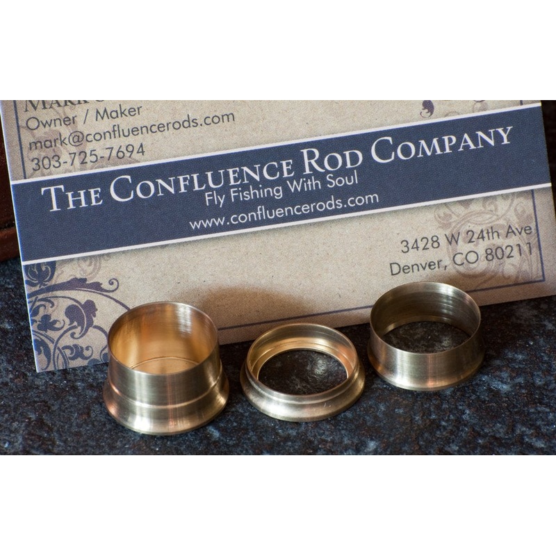 Duronze Reel Seat Cap and Ring – Confluence Rod Co.