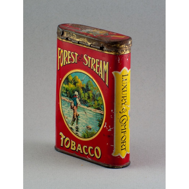 Forest and Stream Tobacco Tin