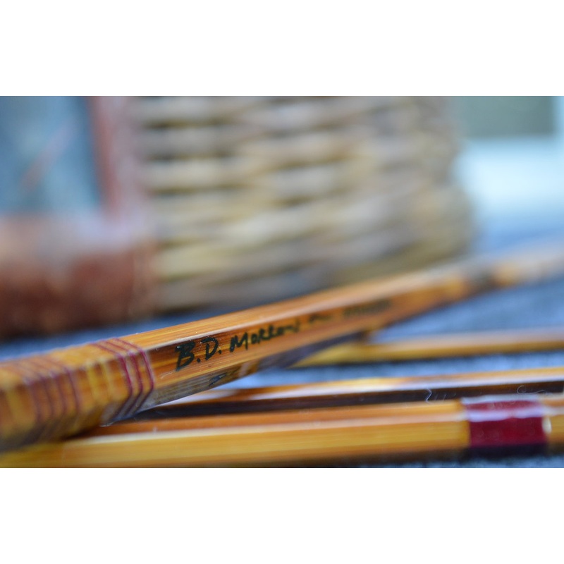 B.D. Morrow – Custom Taper 8′ 3/2 5wt Bamboo Rod