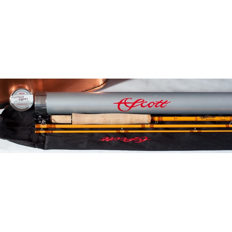 Scott Fiberglass Fly Rod – 7’7 4wt 3 piece – Model 774/3