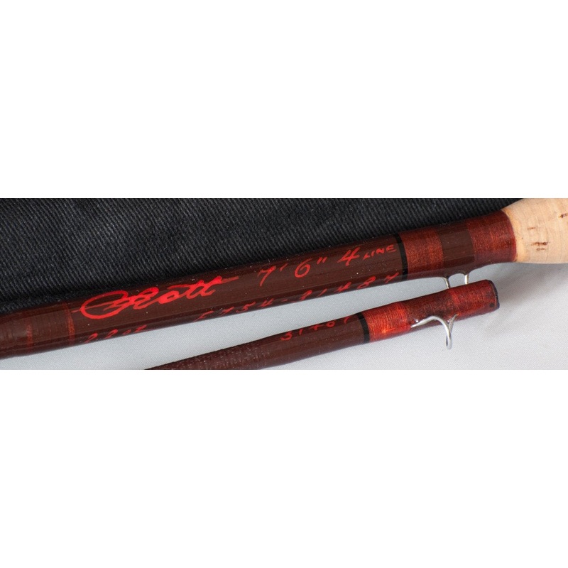 Scott Fiberglass Fly Rod – Model F754 Fibertouch 7’6 4wt 2 piece