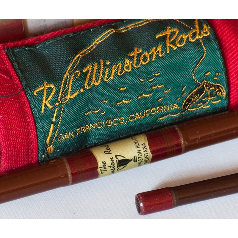 Winston, RL — 7’6 3wt “Stalker” Montana-era Fiberglass Rod
