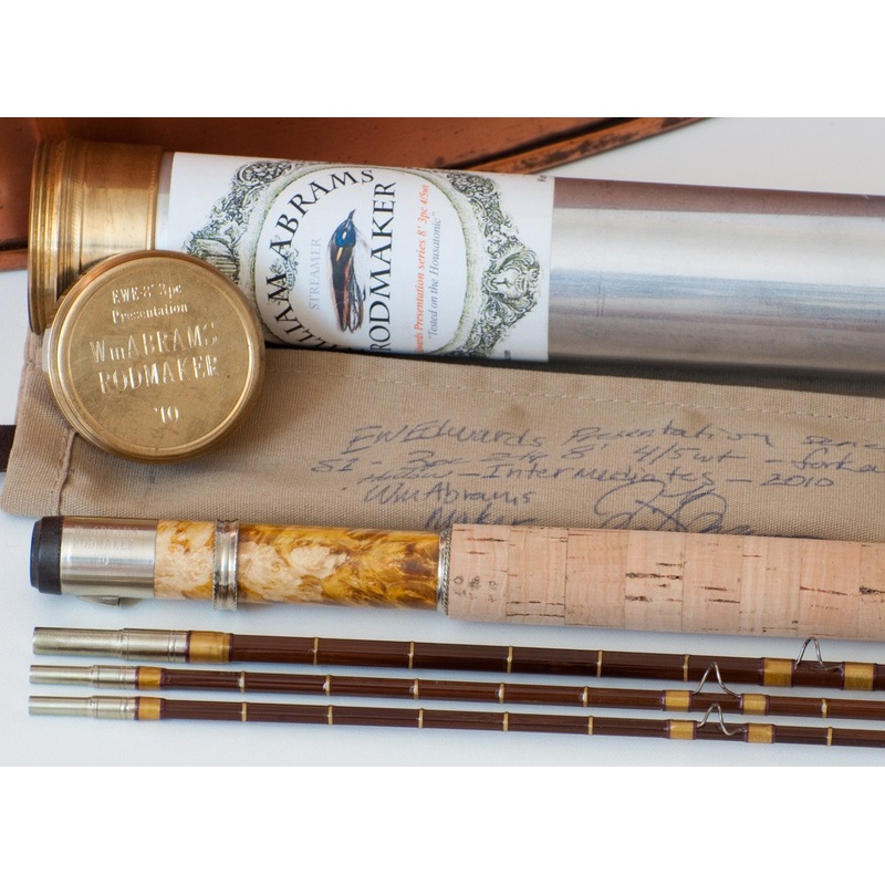 Abrams, William (Housatonic Rods) – Eustis W. Edwards Presentation Bamboo Rod