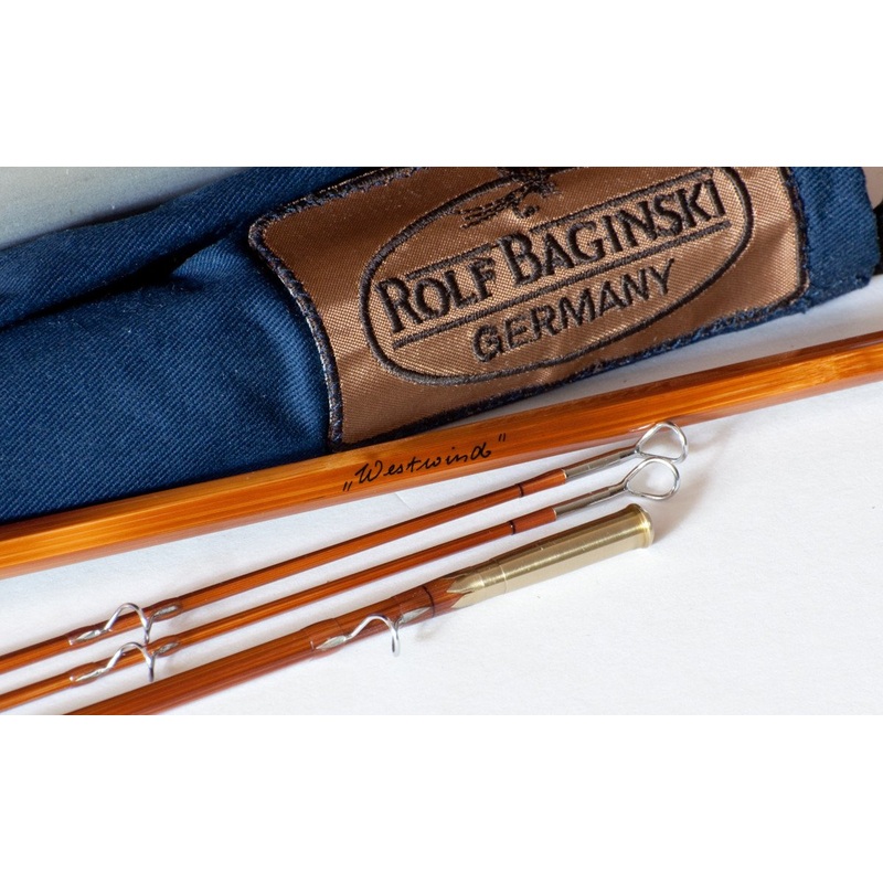 Baginski, Rolf – “Westwind” Bamboo Rod 7’6 3/2 5wt