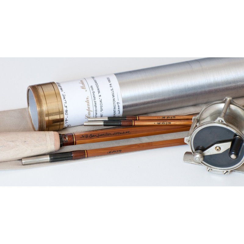 Walt Carpenter Browntone 7’9 3/2 5wt Bamboo Rod – New