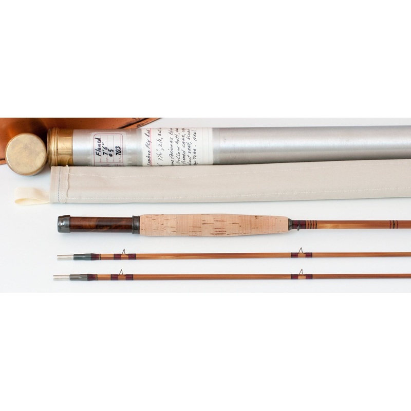 Zietak, Tim – 7’6 5wt Hollow-built Quad Bamboo Rod