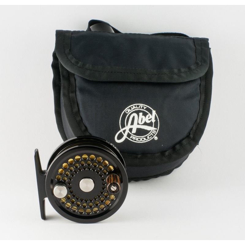 Abel No. 0 fly reel – black (mint)