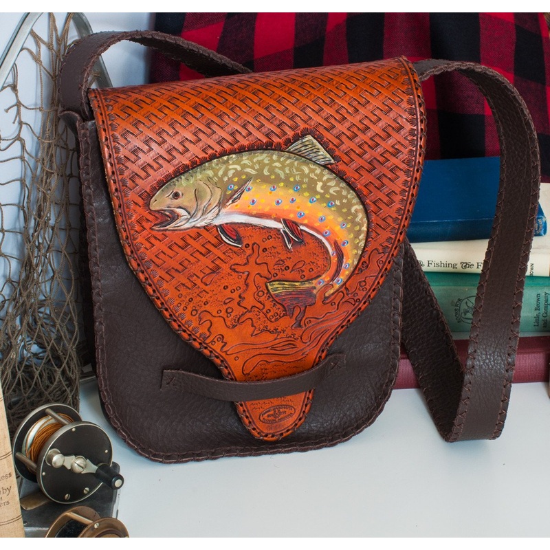Annie Margarita Leather “Brookie” Satchel