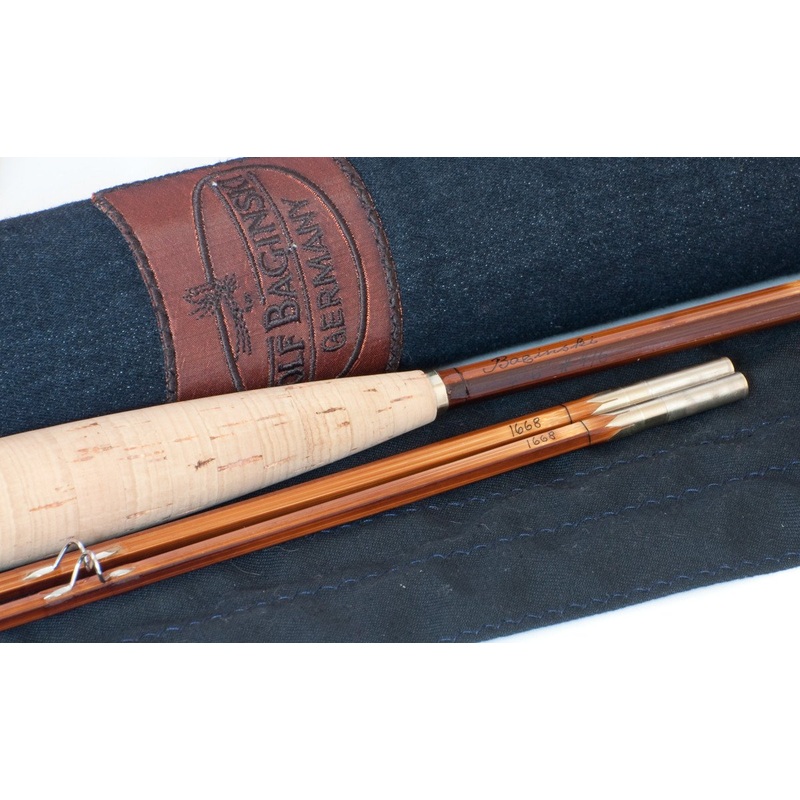 Baginski, Rolf – “Harmony” Bamboo Rod 7’6 2/2 5wt