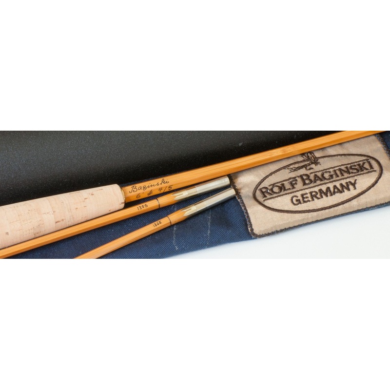 Baginski, Rolf – “Horizon” Bamboo Rod 6′ 2/2 4-5wt