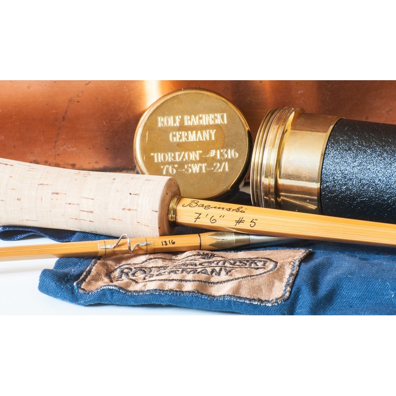 Baginski, Rolf – “Horizon” Bamboo Rod 7’6 2/1 5wt