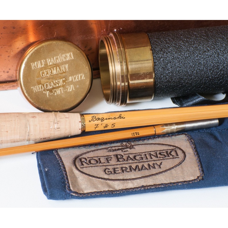 Baginski, Rolf – “Neo Classic” Bamboo Rod 7′ 2/1 5wt