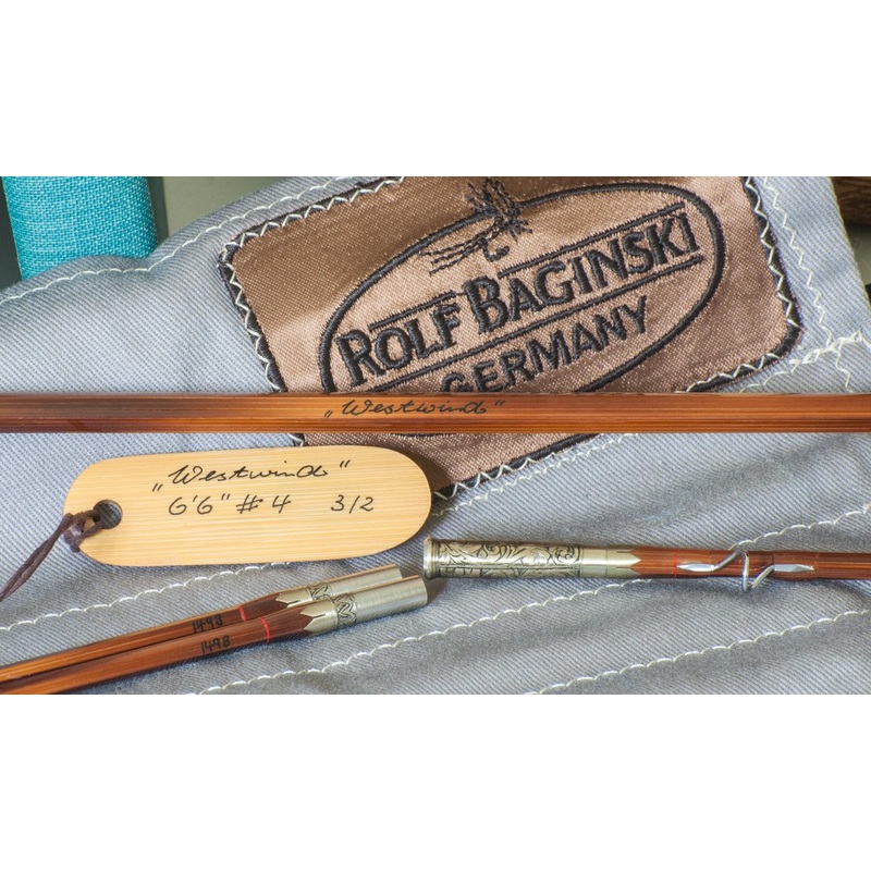 Baginski, Rolf – “Westwind” Bamboo Rod 6’6 3/2 4wt