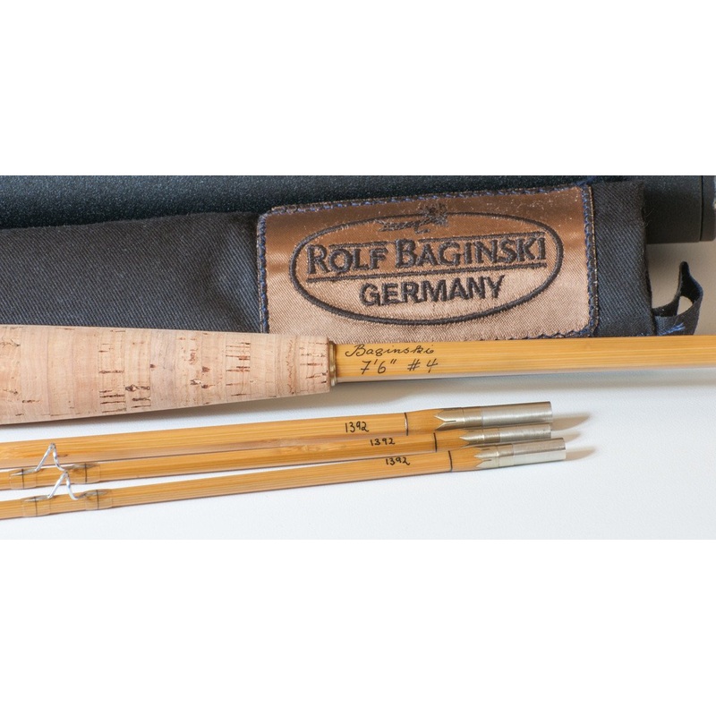 Baginski, Rolf – “Westwind” Bamboo Rod 7’6 3/2 4wt
