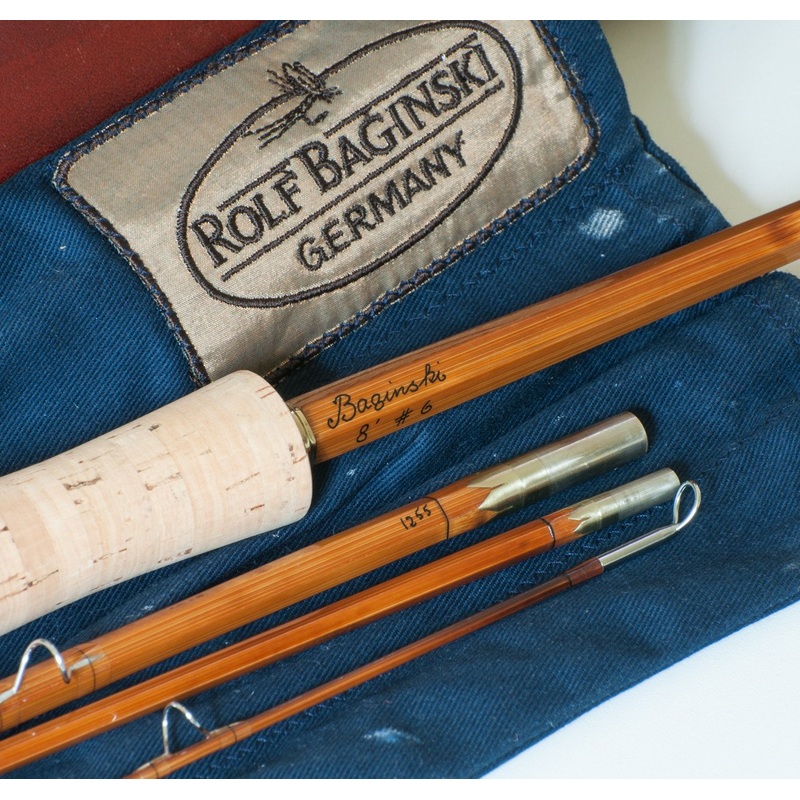 Baginski, Rolf – “Westwind” Bamboo Rod 8′ 3/2 6wt