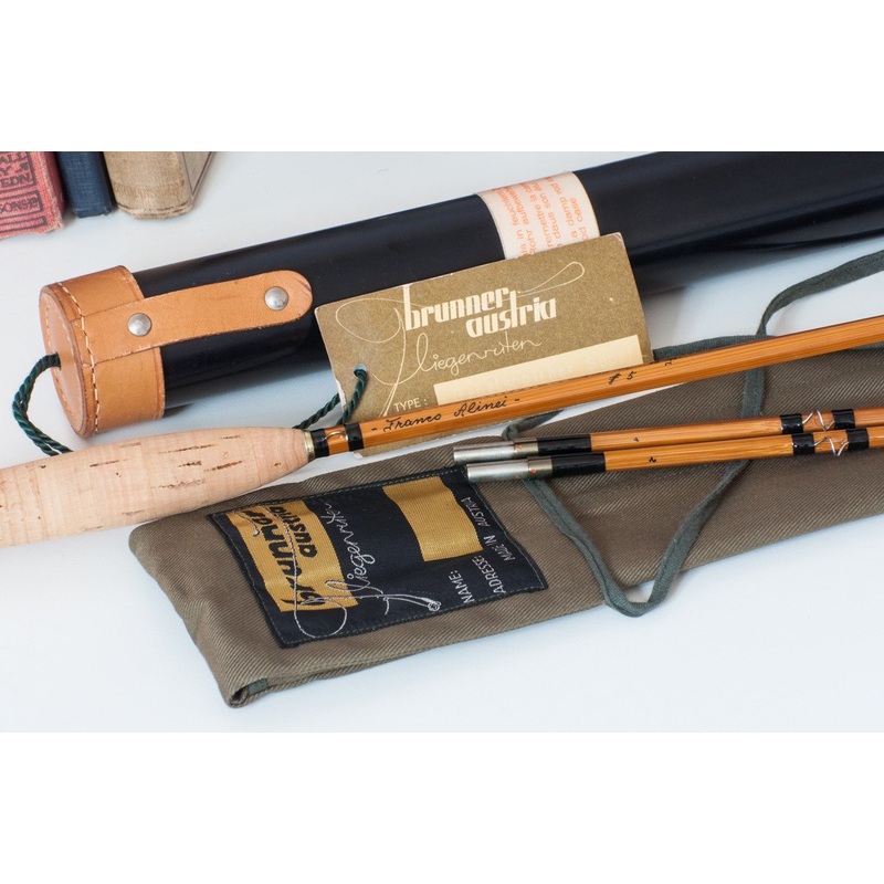 Brunner, Walter – “Type Gebetsroither Super” Bamboo Rod 6’6 2/2 5wt