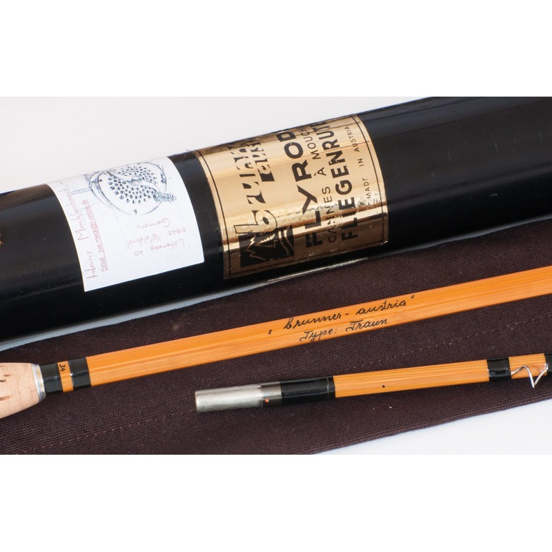 Brunner, Walter – “Type Traun” Bamboo Rod 7’6 2/1 6wt