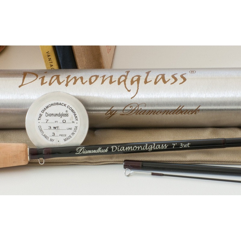 Diamondback Diamondglass Fly Rod – 7′ 3wt