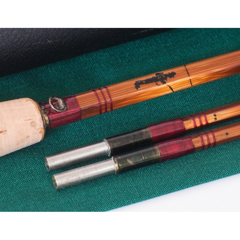 Tom Maxwell 7’6 2/2 4wt bamboo rod