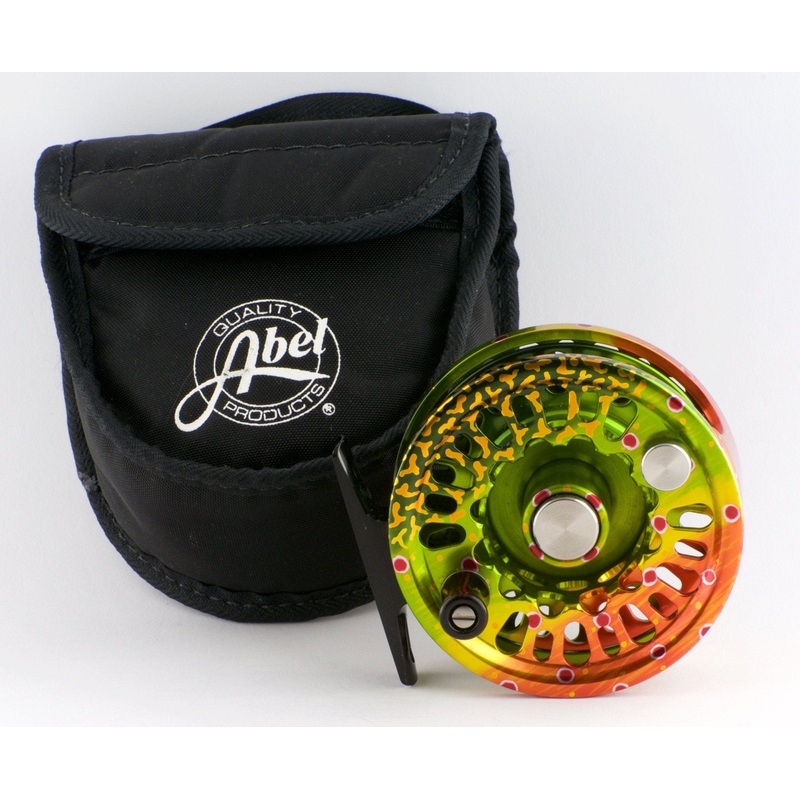 Abel Super 4 fly reel – Brook Trout Graphic