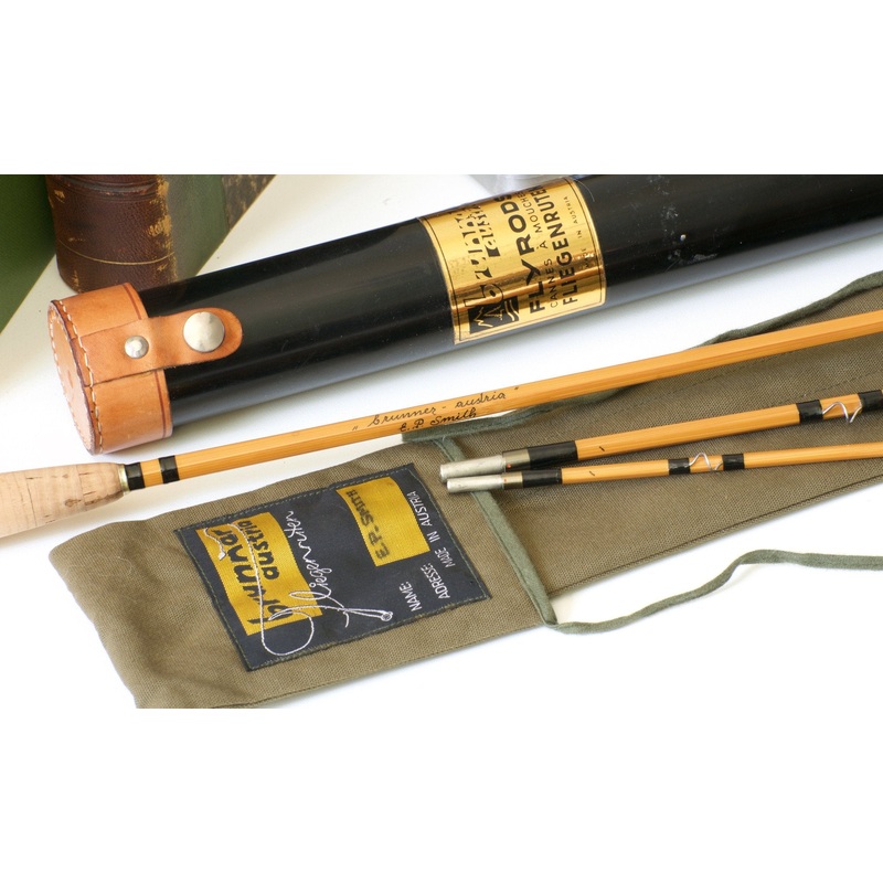 Brunner, Walter – Type H.R. Hebeisen 6’3 5-6wt Bamboo Rod