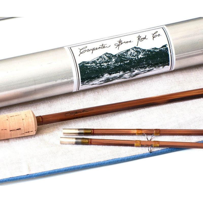Carpenter Bros. Bamboo Rod – 8’5 2/2 4wt Hollowbuilt Hex
