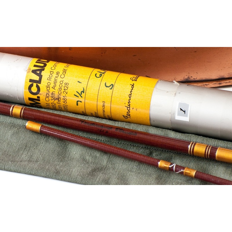Claudio, Ferdinand – Model 755B – 7’6 5wt Fiberglass Rod