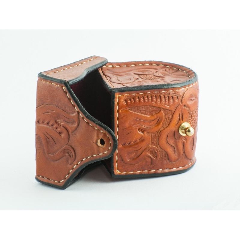 Gereaux Leather Reel Case