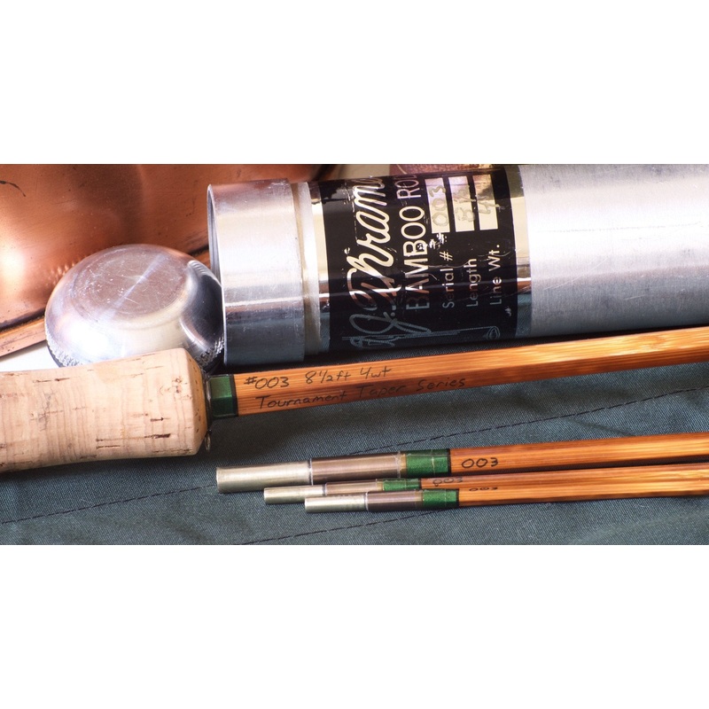 Thramer, A.J. – Tournament Taper 8’6 4wt Bamboo Rod