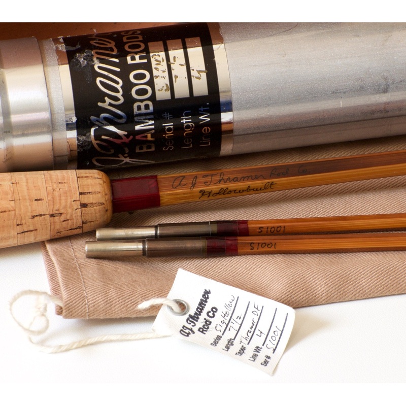 Thramer, AJ – Signature Series 7’6 4wt Hollow-built Bamboo Rod