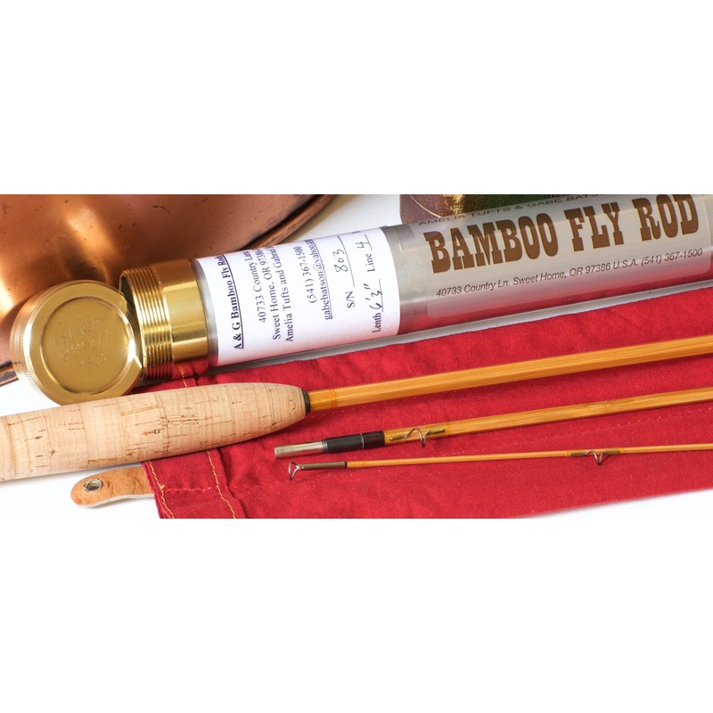 Tufts and Batson Bamboo Rod – 6’3 2/2 4wt