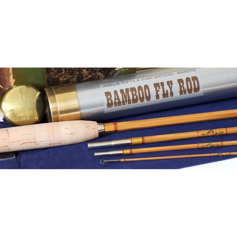 Tufts and Batson Bamboo Rod 8′ 3/2 5wt