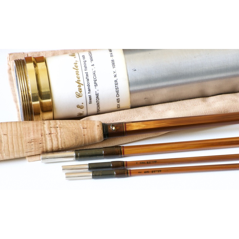 Walt Carpenter Browntone 7’9 3/2 5wt Bamboo Rod