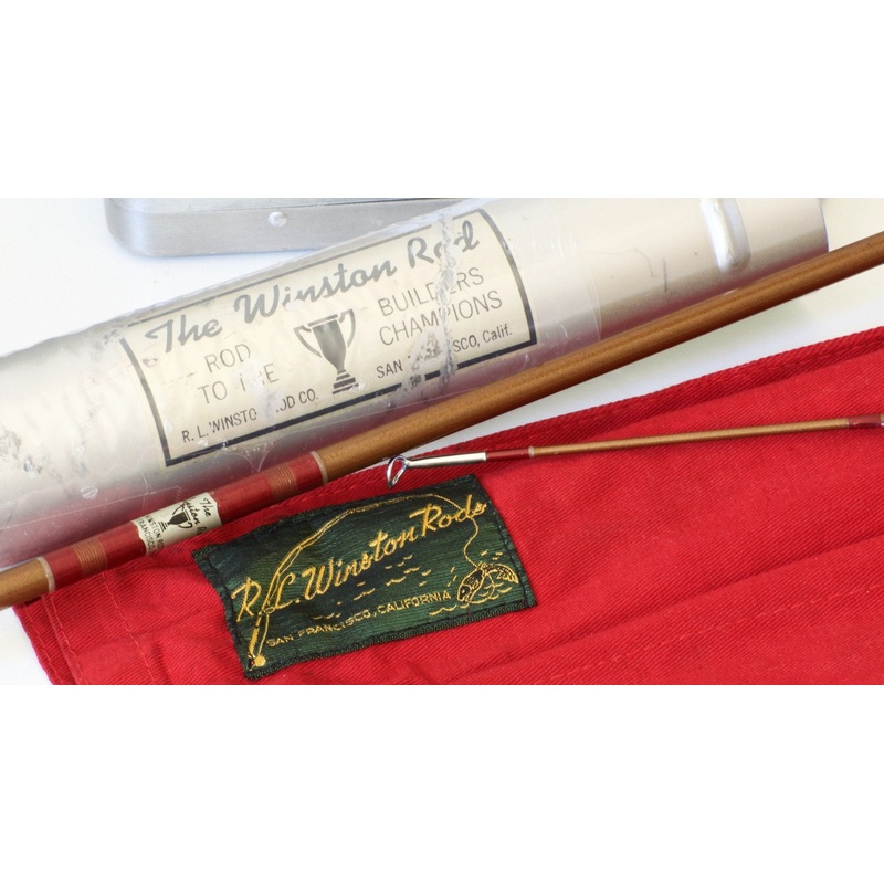 Winston, RL — 5’6″ 4wt “Grizzly Blank” Fiberglass Rod