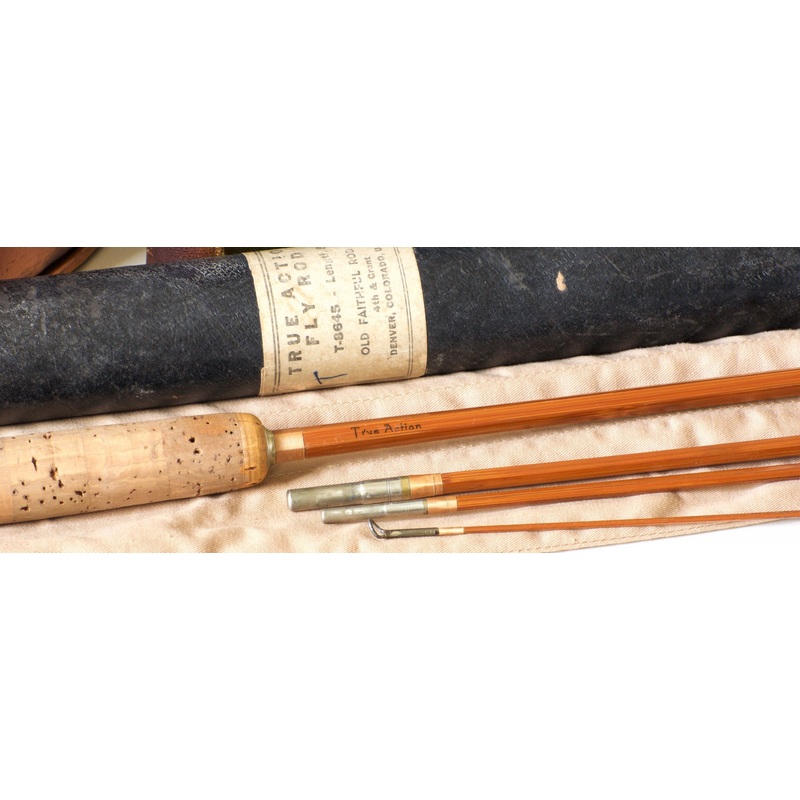 Wright & McGill / Old Faithful Rod Co. “True Action” 8’6 Bamboo Rod