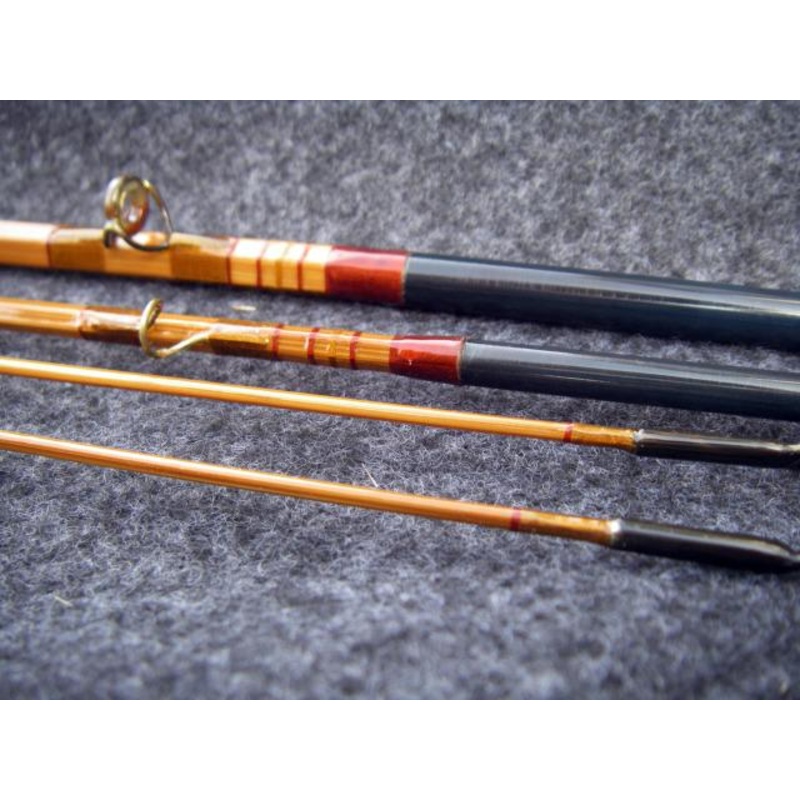 B.D. Morrow  Granger 7633 7’6 3/2 4wt Bamboo Rod