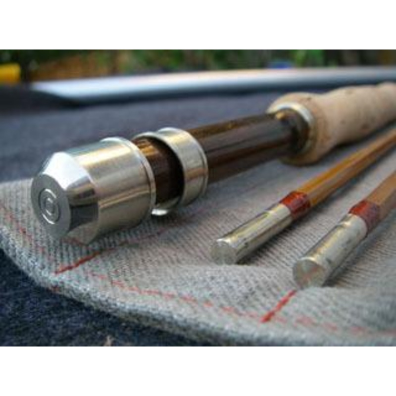 B.D. Morrow  Leonard 50DF 8′ 2/2 5wt Bamboo Rod
