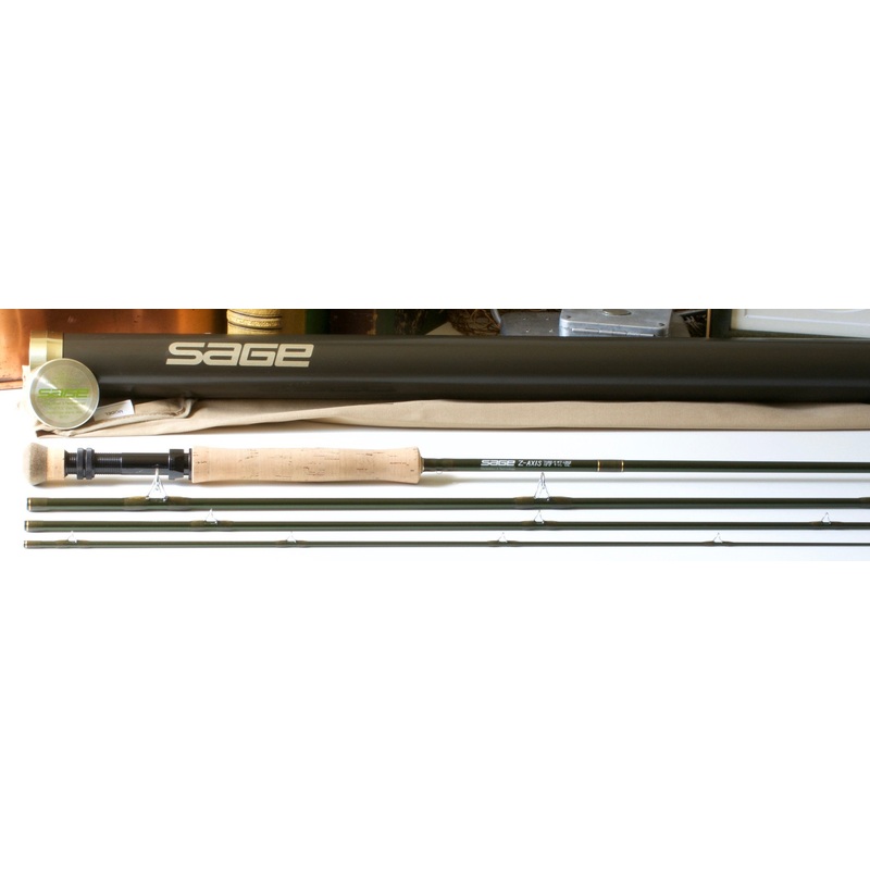Sage Z-Axis 7100-4 10′ #7wt Fly Rod