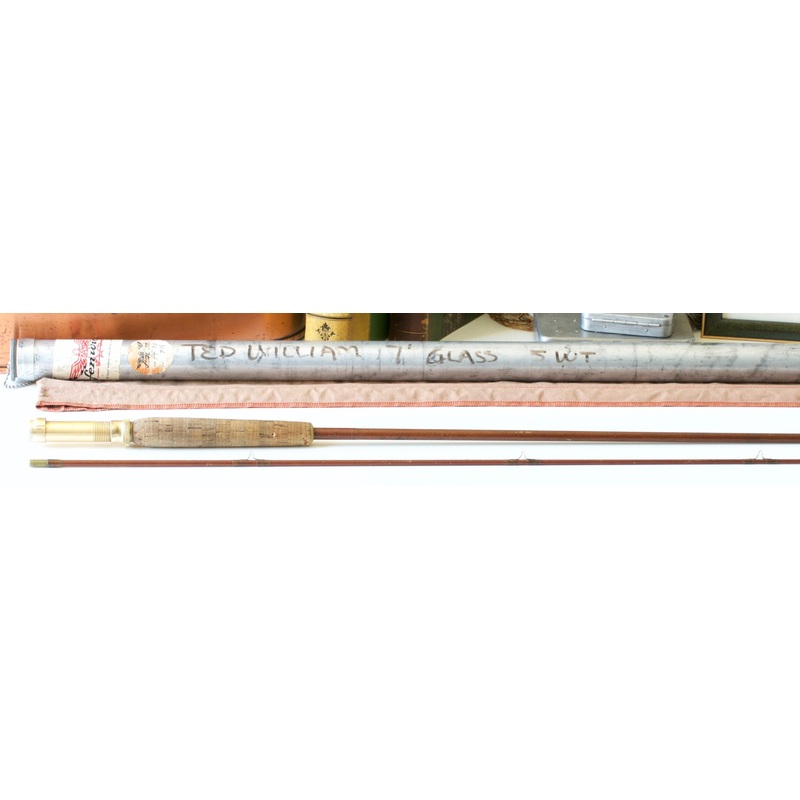 Ted Williams 7’6″ 5wt Fiberglass Fly Rod