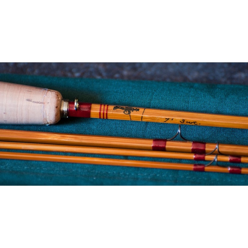 Tom Maxwell 7′ 3/2 3wt bamboo rod