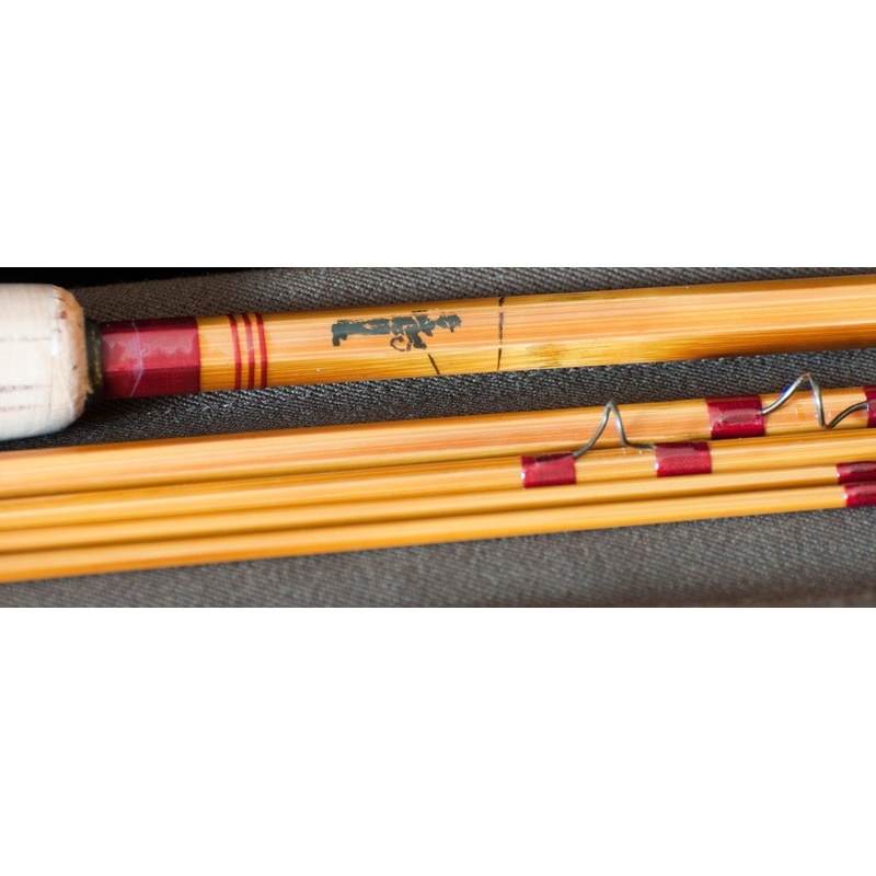 Tom Maxwell 7’6 4/2 4-5wt bamboo pack rod