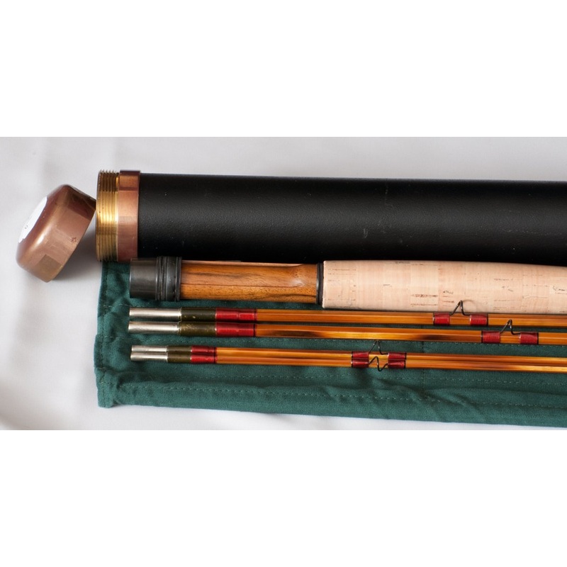 Tom Maxwell 7′ and 7’6 3/2/2 4-5wt combo bamboo rod