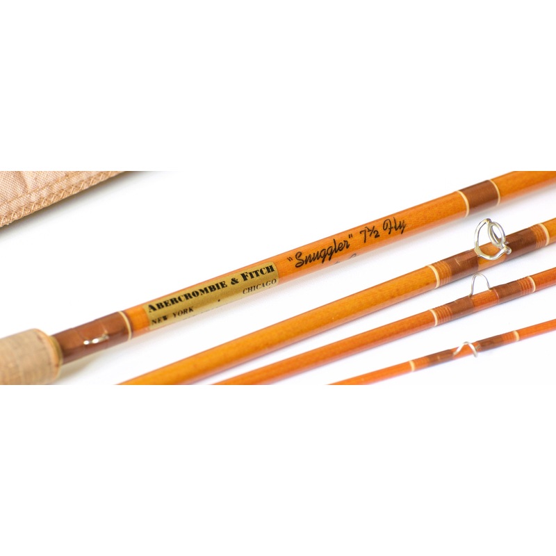 Abercrombie & Fitch “Smuggler” 7’6 6-7wt Fiberglass Fly Rod