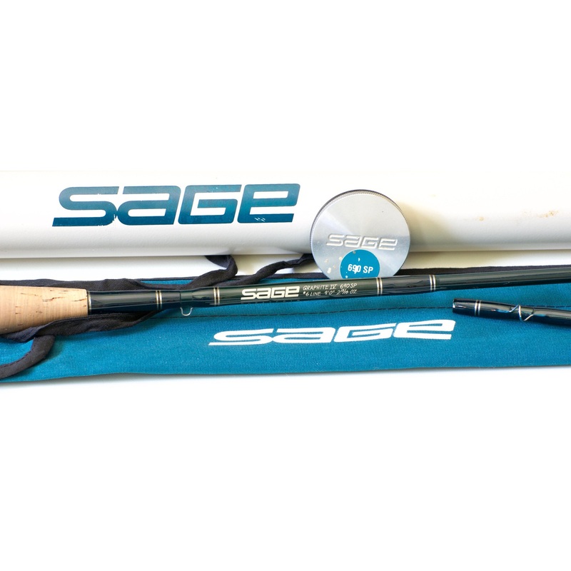 Sage 690 SP Graphite IV 9′ – 6 weight 2pc Fly Rod
