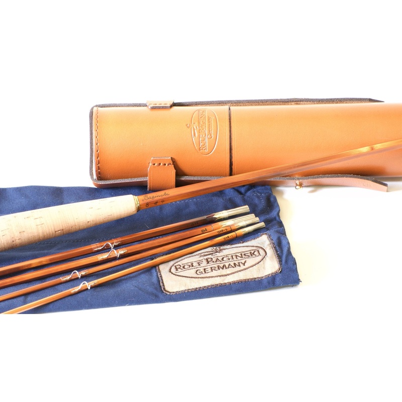 Baginski, Rolf – 8′ 4wt Westwind Bamboo Rod