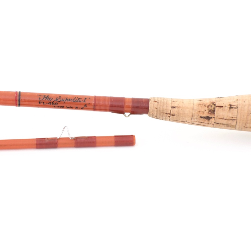 Cummings, Vince — Superlite 6′ 3-4wt Fiberglass Fly Rod