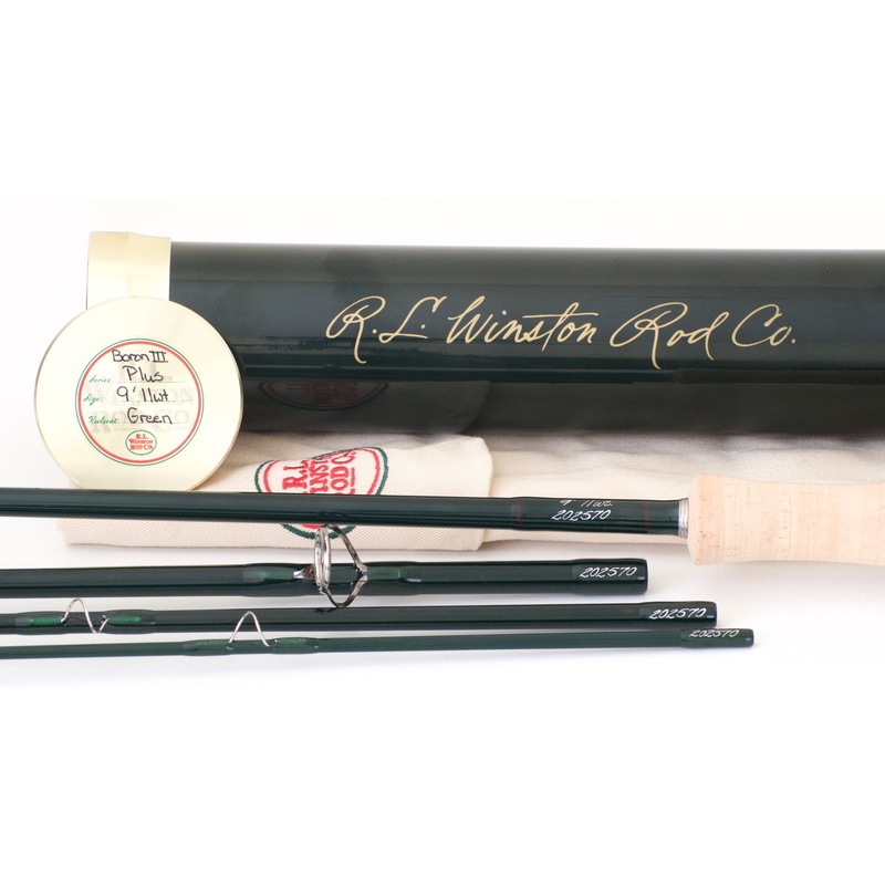 R.L. Winston– Boron III Plus 9′ 11wt Graphite Fly Rod – 4 piece