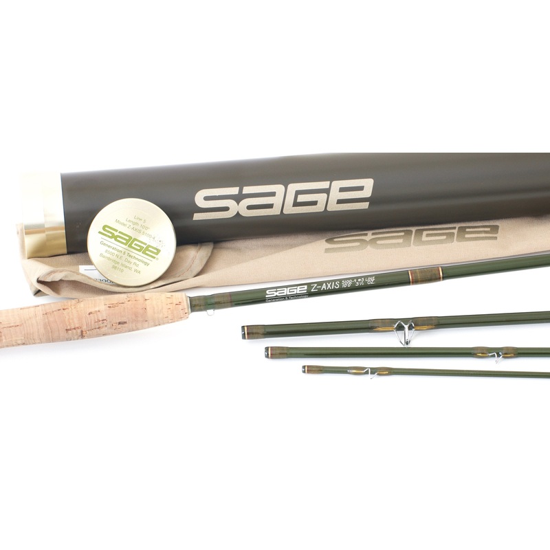 Sage Z-Axis 5100-4 10′ 5wt Fly Rod