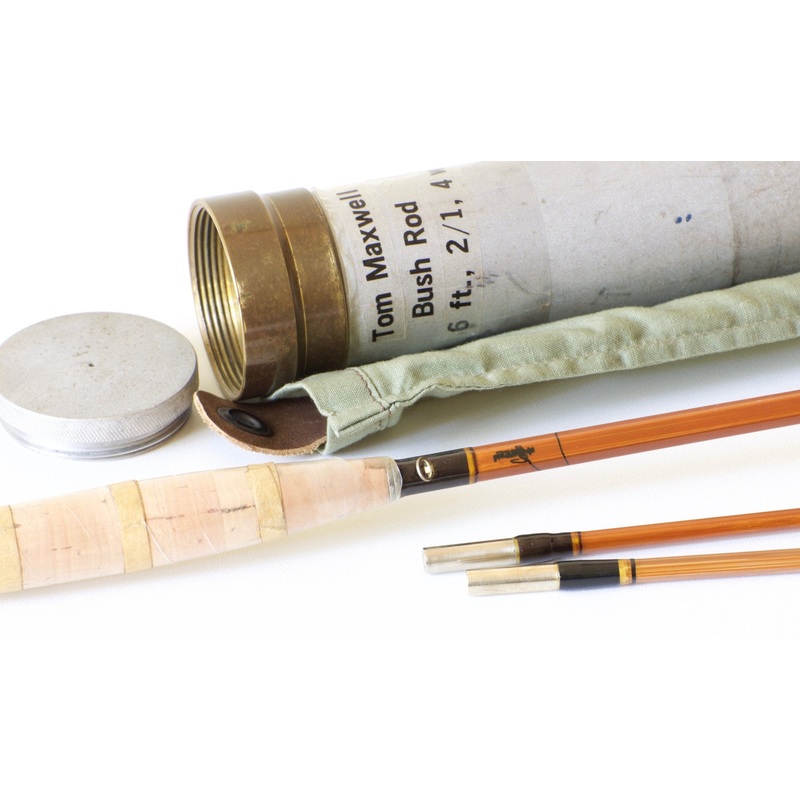 Tom Maxwell “Bush Rod” 6′ 4wt Bamboo Rod
